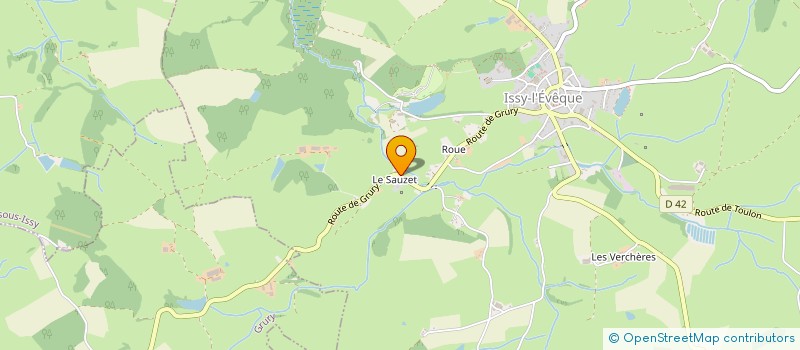 localisation de l'entreprise MADAME PRISCILLA RIVAS  ISSY-L'EVEQUE