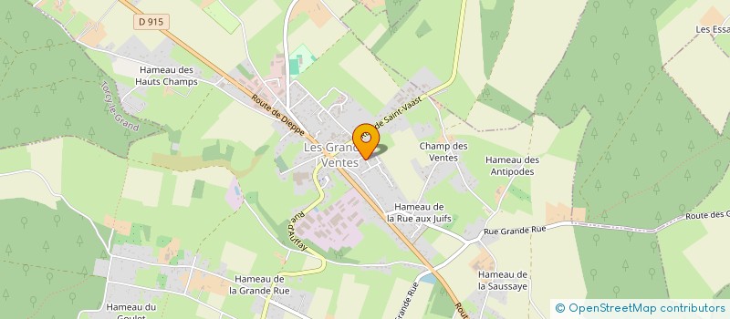 localisation de l'entreprise MADAME PRISCILLA SEGURET à LES GRANDES-VENTES