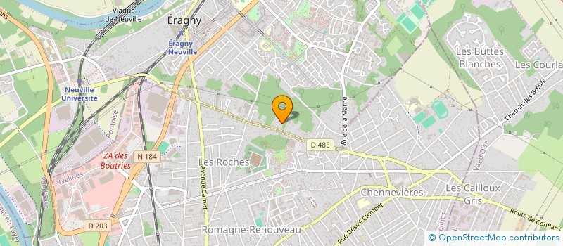 localisation de l'entreprise MADAME PRISCILLA STIENNE à ERAGNY