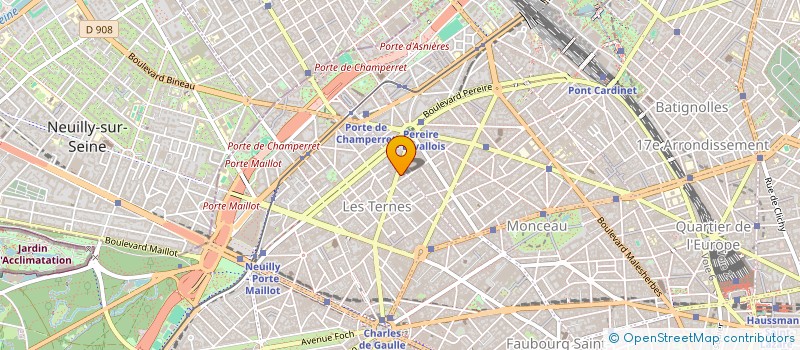 localisation de l'entreprise MADAME PRISCILLA STREICHENBERGER  PARIS