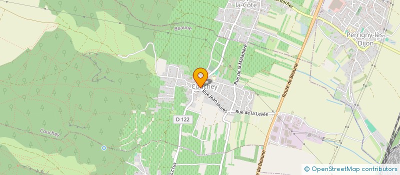 localisation de l'entreprise MADAME PRISCILLA VAISSIE  COUCHEY