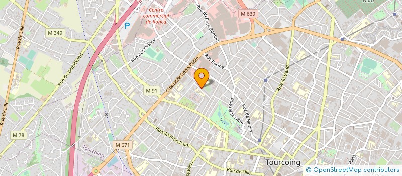 localisation de l'entreprise MADAME PRISCILLA VALCQ à TOURCOING