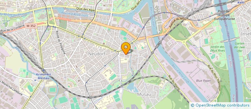 localisation de l'entreprise MADAME PRISCILLA VEIT à STRASBOURG