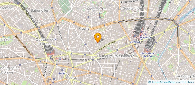 localisation de l'entreprise MADAME PRISCILLA VILLEROY  PARIS