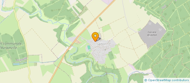 localisation de l'entreprise MADAME PRISCILLA VINCENT  JAILLON