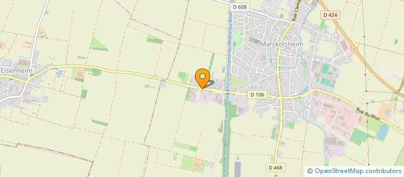 localisation de l'entreprise MADAME PRISCILLA WURTZ  MARCKOLSHEIM