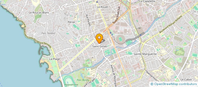 localisation de l'entreprise MADAME PRISCILLA ZACCARO à MARSEILLE