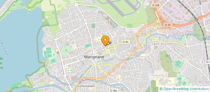 localisation de l'entreprise MADAME PRISCILLE AILLAUD à MARIGNANE