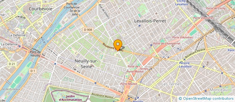 localisation de l'entreprise MADAME PRISCILLE CANIVET à NEUILLY-SUR-SEINE