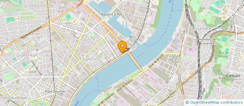 localisation de l'entreprise MADAME PRISCILLE COLLET  MERIGNAC