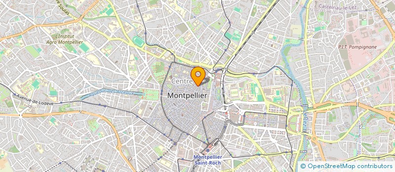 localisation de l'entreprise MADAME PRISCILLE DEMARE  MONTPELLIER