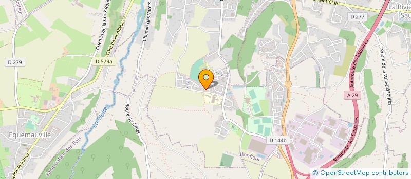 localisation de l'entreprise MADAME PRISCILLE DUCHESNE  HONFLEUR