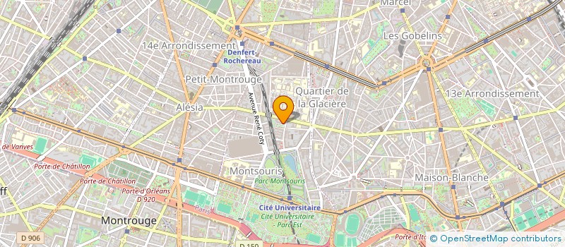 localisation de l'entreprise MADAME PRISCILLE LUKAU MATONDO KUA NZAMBI  PARIS