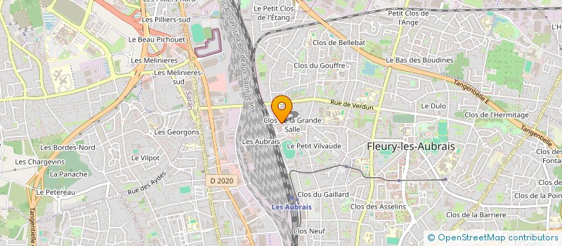 localisation de l'entreprise MADAME PRISCILLE MOLVOT à FLEURY-LES-AUBRAIS