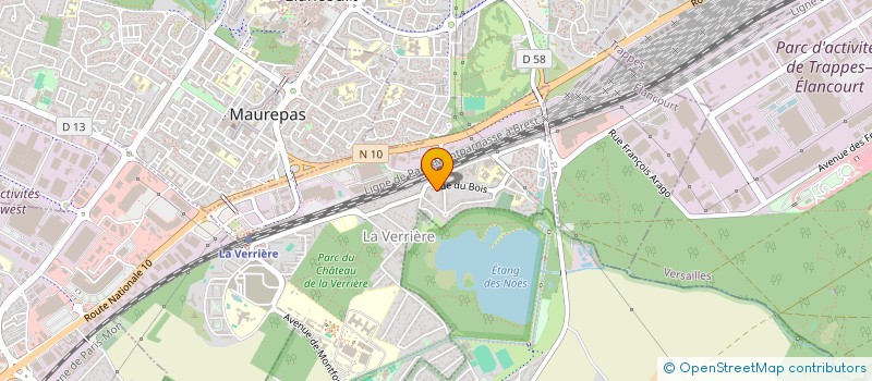 localisation de l'entreprise MADAME PRISCILLIA BAUDUIN  LA VERRIERE