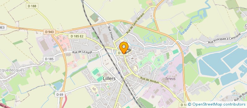 localisation de l'entreprise MADAME PRISCILLIA BEDINIER  LILLERS