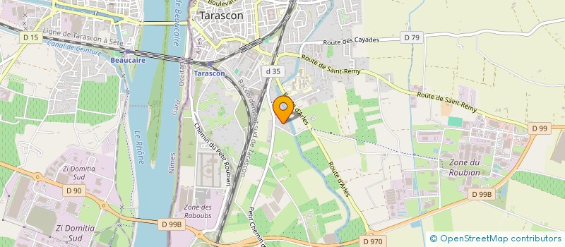 localisation de l'entreprise MADAME PRISCILLIA BERTONE  TARASCON