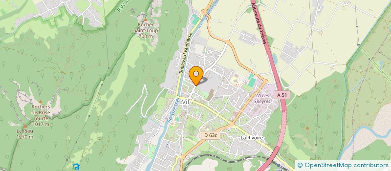 localisation de l'entreprise MADAME PRISCILLIA BOIVIN  VIF