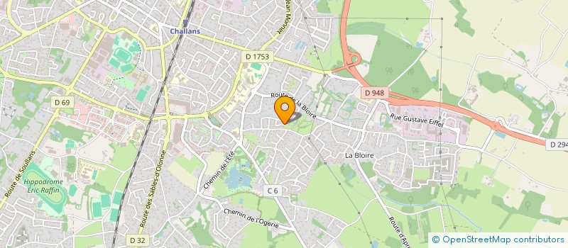 localisation de l'entreprise MADAME PRISCILLIA BONNIN  CHALLANS