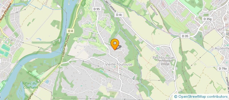 localisation de l'entreprise MADAME PRISCILLIA CASTANIE  VIEILLE-TOULOUSE