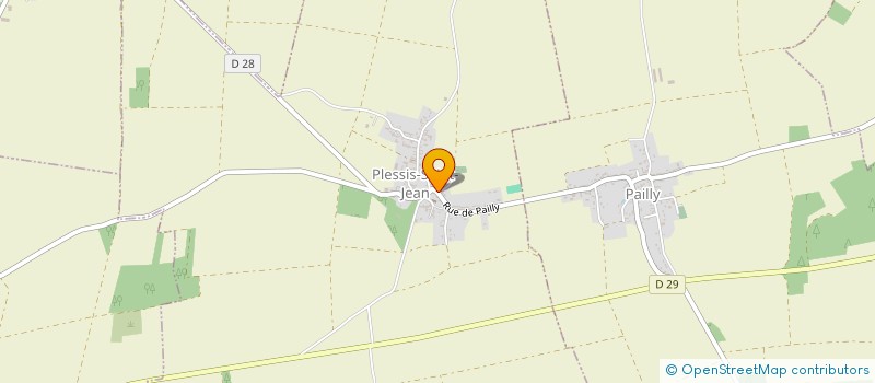 localisation de l'entreprise MADAME PRISCILLIA CHEVALIER  PLESSIS-SAINT-JEAN