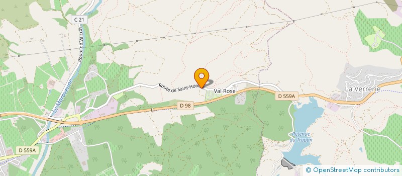 localisation de l'entreprise MADAME PRISCILLIA CICCOTELLI  LA LONDE-LES-MAURES