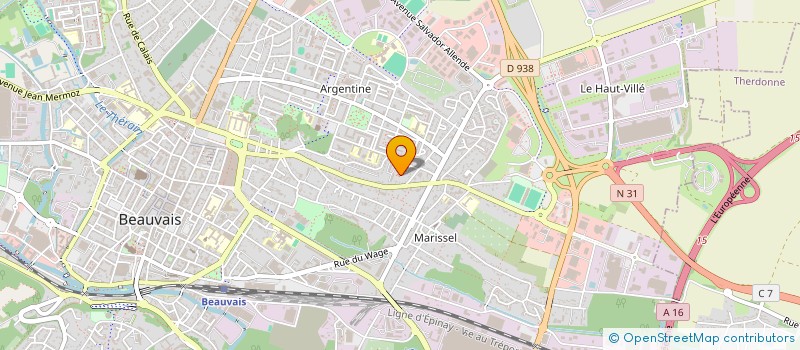 localisation de l'entreprise MADAME PRISCILLIA DACHEUX  LA PALME