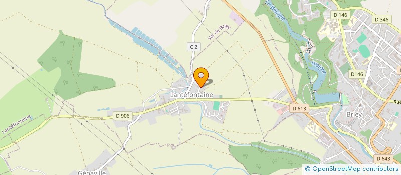 localisation de l'entreprise MADAME PRISCILLIA DEGIANPIETRO  ROMBAS