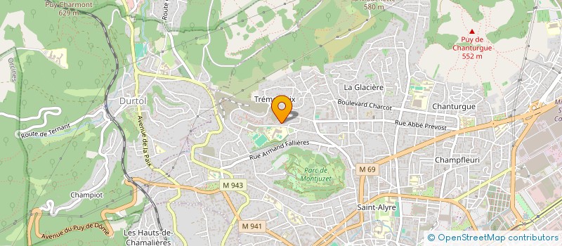 localisation de l'entreprise MADAME PRISCILLIA DELHAYE  CLERMONT-FERRAND