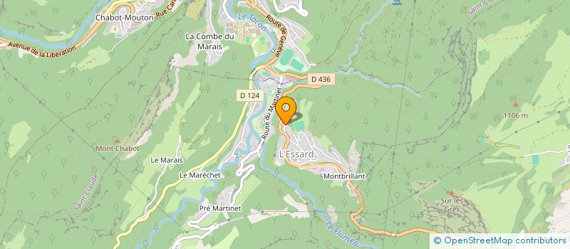 localisation de l'entreprise MADAME PRISCILLIA DOGLIANI à VILLARD-SAINT-SAUVEUR