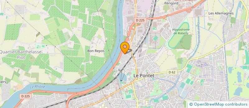 localisation de l'entreprise MADAME PRISCILLIA DOS SANTOS ALVES  LE PONTET