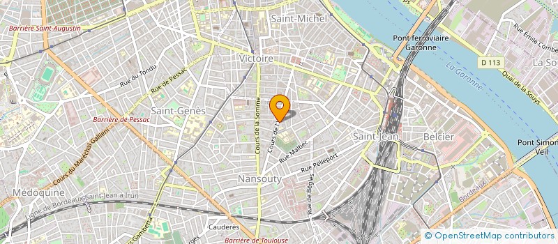 localisation de l'entreprise MADAME PRISCILLIA DUPONT à BORDEAUX