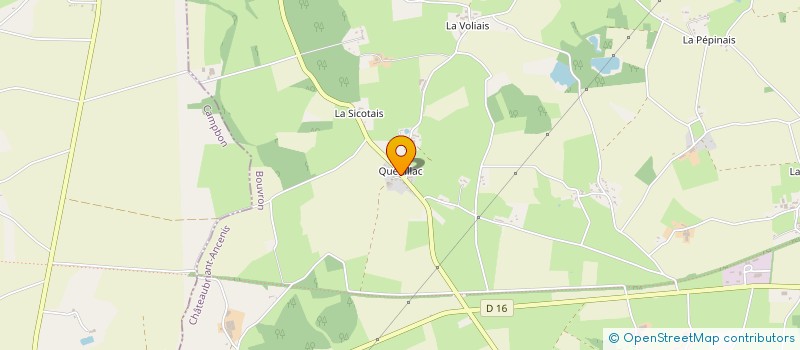 localisation de l'entreprise MADAME PRISCILLIA FORTIN  BOUVRON