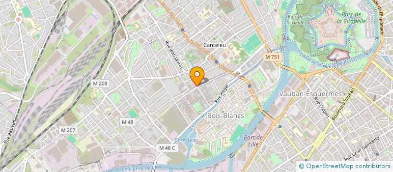 localisation de l'entreprise MADAME PRISCILLIA GOEMINE à LILLE