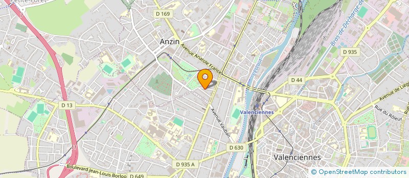 localisation de l'entreprise MADAME PRISCILLIA GUILLE  ANZIN