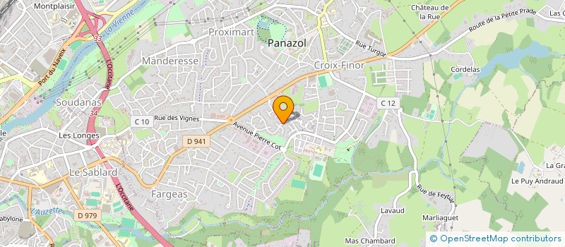 localisation de l'entreprise MADAME PRISCILLIA HAMMOUDI à PANAZOL