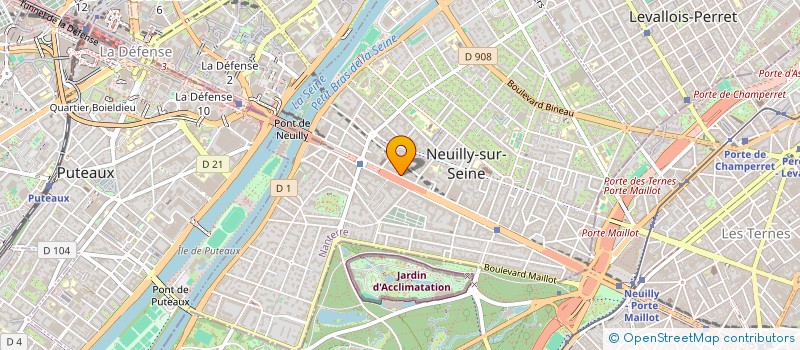 localisation de l'entreprise MADAME PRISCILLIA HENIN à NEUILLY-SUR-SEINE