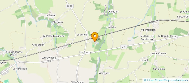 localisation de l'entreprise MADAME PRISCILLIA HODEBERT  BAGUER-MORVAN