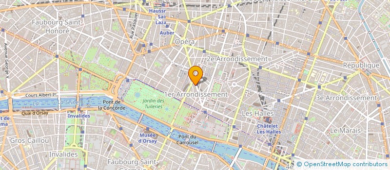 localisation de l'entreprise MADAME PRISCILLIA JACQUART à PARIS
