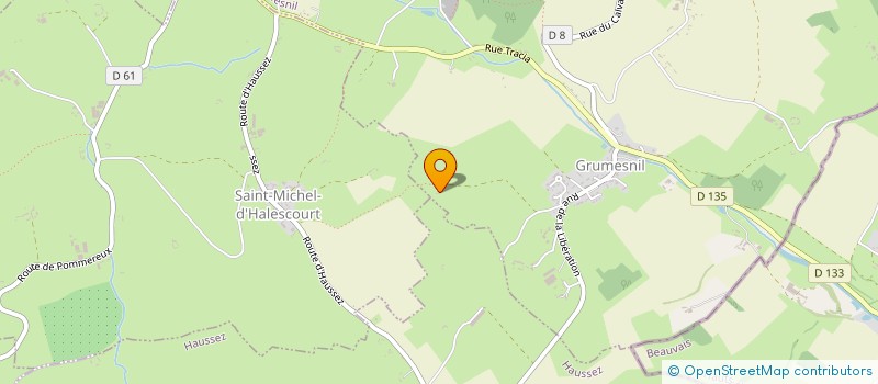 localisation de l'entreprise MADAME PRISCILLIA JARDINIER  GRUMESNIL