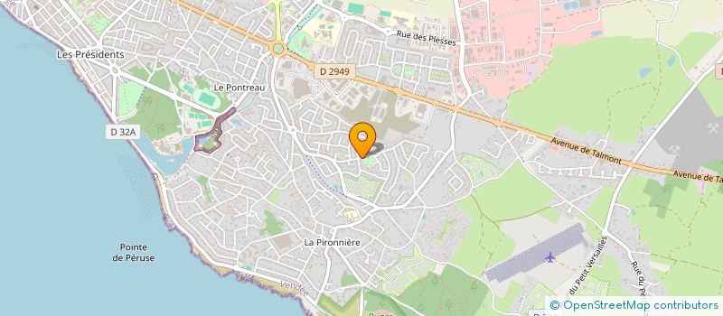 localisation de l'entreprise MADAME PRISCILLIA JOUIN à LES SABLES D'OLONNE