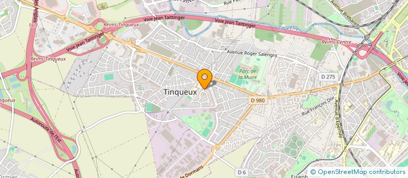 localisation de l'entreprise MADAME PRISCILLIA LASSERON  TINQUEUX