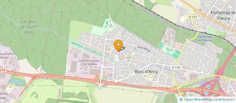 localisation de l'entreprise MADAME PRISCILLIA LEOPOLD  BOIS-D'ARCY