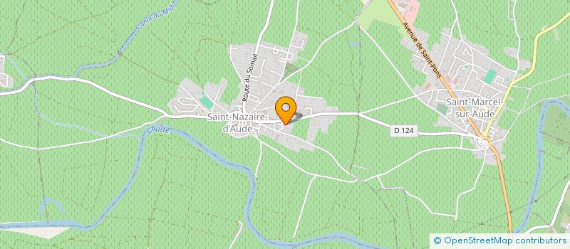 localisation de l'entreprise MADAME PRISCILLIA MOLES  SAINT-NAZAIRE-D'AUDE