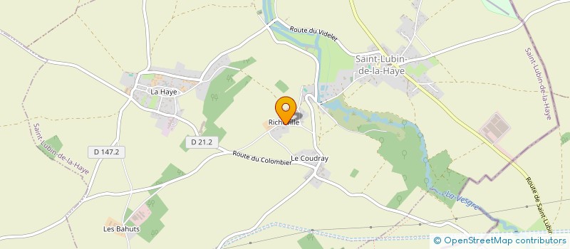 localisation de l'entreprise MADAME PRISCILLIA PAVAN à SAINT-LUBIN-DE-LA-HAYE