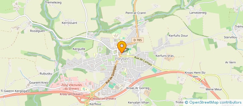 localisation de l'entreprise MADAME PRISCILLIA PIERASCO  PLEYBEN