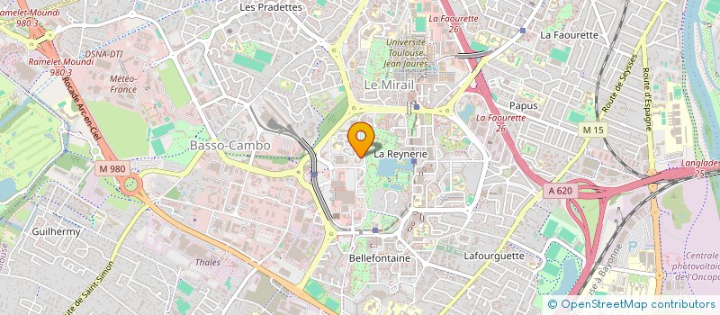 localisation de l'entreprise MADAME PRISCILLIA PRADEL à TOULOUSE