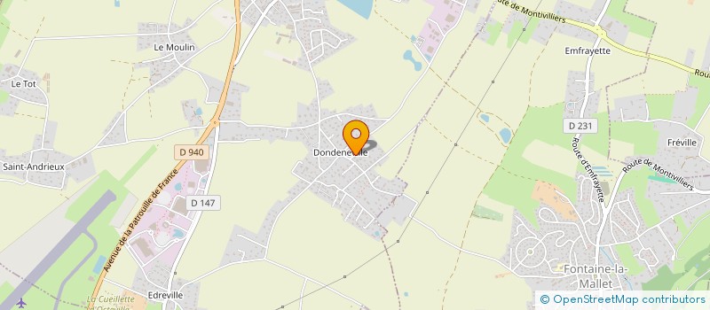 localisation de l'entreprise MADAME PRISCILLIA PULVIN  OCTEVILLE-SUR-MER