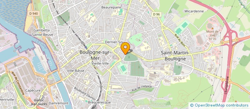 localisation de l'entreprise MADAME PRISCILLIA QUEINEC à BOULOGNE-SUR-MER