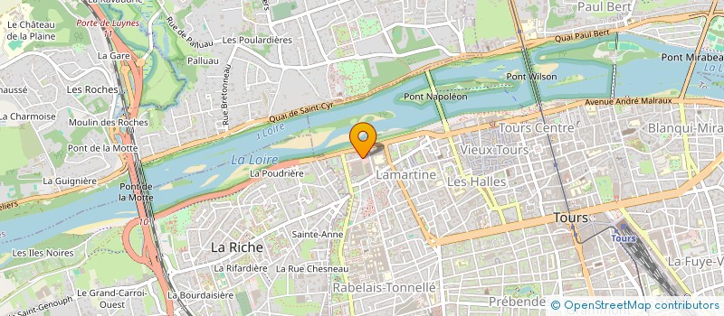 localisation de l'entreprise MADAME PRISCILLIA RECHARD  TOURS